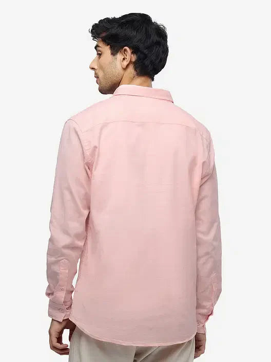 Cotton Linen: Lobster Bisque Shirt