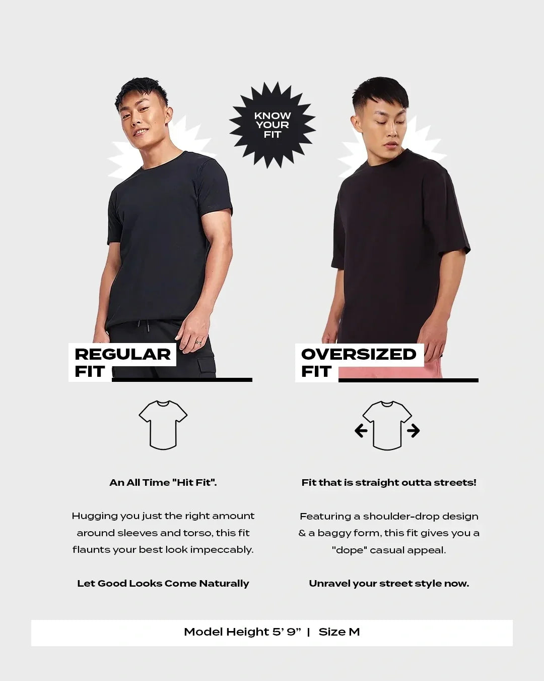 Men's Brown Hustle Typography Oversized Acid Wash T-shirt